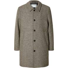 Brune - Herre Kåper & Frakker Selected Homme Classic Wool Coat - Demitasse