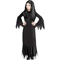 Barn - Häxor Maskeradkläder Widmann Morticia Klänning