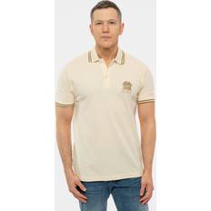 Dame - Naturfarvet Polotrøjer Queen Unisex Polo Shirt - Crest Logo