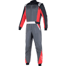 Alpinestars Atom FIA Suit Anthracite/red/black