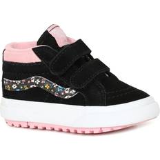 Vans Boots Vans Girl's SK8 Mid Reissue V Girls Toddler Boots Black