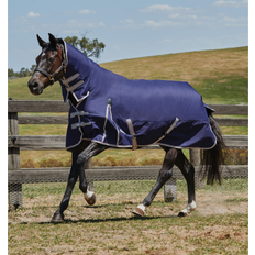 Weatherbeeta Couvertures pour Chevaux Weatherbeeta ComFiTec Essential Combo Neck Lite 0g mari. bleu