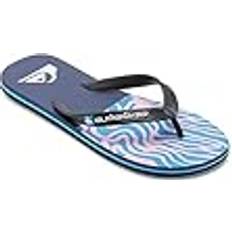 Sandalen Quiksilver Herren Molokai Art II. Sandale, Black/Blue/PINK