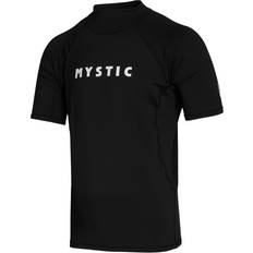 Mystic Mens Star Short Sleeve Rash Vest Black