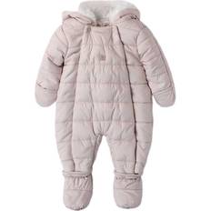 Babys Schneeoveralls IDO Mini Beige Puffer Snowsuit