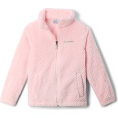 Indumenti in pile Columbia Kid's Fire Side Sherpa Full Zip Fleece jacket Years, pink