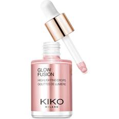 Dermatologisk testet Highlighter KIKO Milano Glow Fusion Highlighting Drops 01 01 Platinum Rose