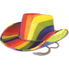 North America Hats Bristol Novelty Unisex Adults Rainbow Cowboy Hat