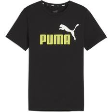 Camisetas Puma Kinder Shirt ESS Col Logo Tee Schwarz 128