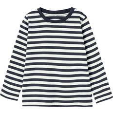 9-12M Bluse e Tuniche Name It Maglietta Salmo - Zappiro/Offwhite