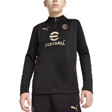 Ropa de niños Puma AC Mailand 1/4 Zip Sweatshirt Kids Schwarz F04