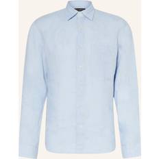 Hør - Unisex Skjorter Scotch & Soda Skjorte - Lyseblå
