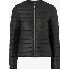 Mango Jackets Mango Pocket quilted jacket black Woman Black