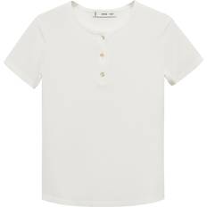 Mango Oberteile Mango T-Shirt 'CENTENO' offwhite