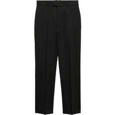 Mango Pantaloni & Shorts Mango Pantalon Droit Costume - Noir