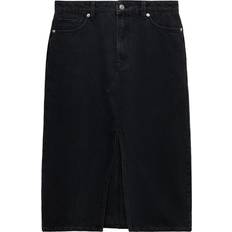 Denim rok - Zwart Rokken Mango Rok Sole - Zwart