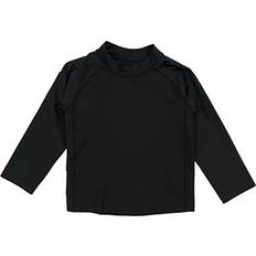 Black - Boys UV Clothes Leveret Long Sleeve Rash Guard (3 Toddler, Black)