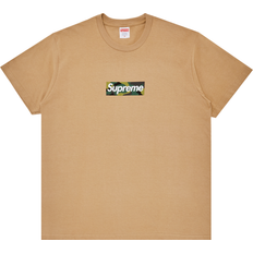 Supreme Men Clothing Supreme box logo cotton T-shirt unisex Cotton Neutrals