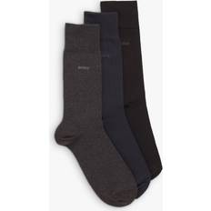 Herr - Orange Strumpor BOSS 3-Pack RS Uni Socks Navy/Black/Grey