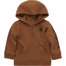 Babies Sweatshirts Children's Clothing Carhartt 1/2 Zip Pullover Toddler 2T Brown