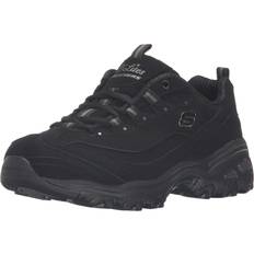 Skechers Dlites-Play Wide Fashion Sneaker - Black