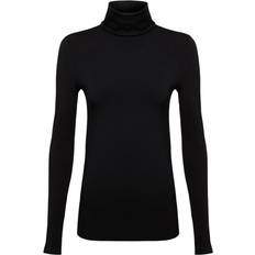 Wolford Bluser Wolford Aurora Pullover Kvinde Sort Rullekraver hos Magasin