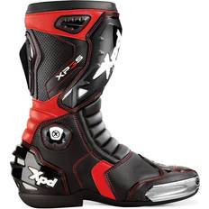 Red Motorcycle Boots XPD XP3-S Black Red