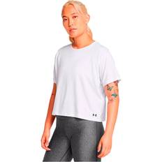 Fabric - Women T-shirts Under Armour Motion SS T-shirt White