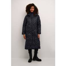 Hør Frakker Cream Frakke crGaiagro Long Jacket Blå