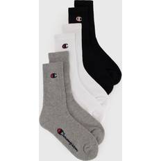 Champion Men Clothing Champion Core 6pp Crew Ankle Socks - Light Heather Grey/White/Black