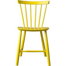 FSC (The Forest Stewardship Council) Kitchen Chairs FDB Møbler J46 Yellow Kitchen Chair 31.5"