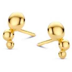 Spirit Icons Korut Spirit Icons Flair Stud Kullattu - Hopea