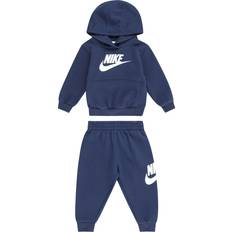 Nike Tracksuits Børnetøj Nike Nike Sportswear Joggingdragt navy hvid 86-92