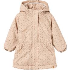 Lil'Atelier Waterproof Long Jacket - Rugby Tan (13229813)