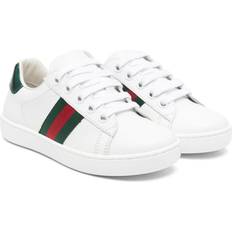 Gucci Kids Ace sneakers kids Calf Leather/Calf Leather/Rubber White