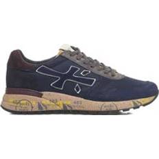 Premiata 43 - Herr Skor Premiata Mick VAR 6868 Sneakers för män, Mörkblå