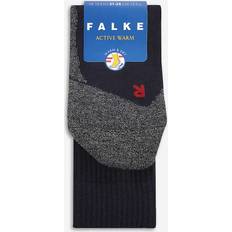 Merino Wool Socks Children's Clothing Falke Unisex Kids Active Warm Socks, Merino Wool, Blue (Marine 6120) 13-3.5, Pair