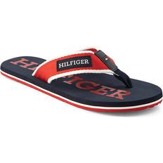 Herren - Rot Hausschuhe Tommy Hilfiger Pantoffeln Rot