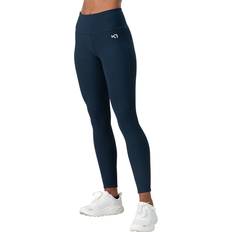 Blå - Dame - Fitness Tøj Kari Traa Women's Nina High Waist Tights Dark Navy Blue