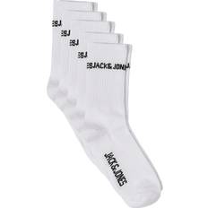 Jack & Jones Jacbasic Logo Tennissock 5 Pack Hvid