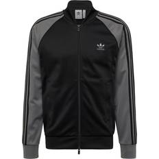 Sweatjacke 'Adicolor Classics Sst' grau schwarz