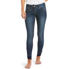 Ariat Reitausrüstung Ariat Women's Halo Denim Full Seat Riding Breech in Marine Cotton, 28