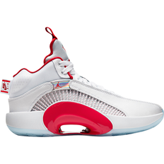 Jordan Børnesko Jordan Air 35 - White/University Red