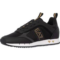 EA7 Schuhe EA7 EA7 Turnschuhe mit metallischen Emblemen, Schwarz