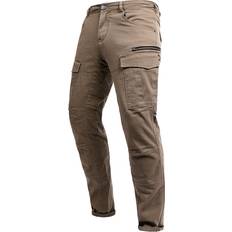 Beige Motorcycle Trousers John Doe Stroker XTM, cargo pants color: Beige