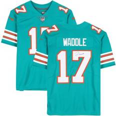 Game Jerseys Fanatics Authentic Jaylen Waddle Miami Dolphins Autographed Aqua Nike Limited Jersey