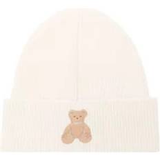 White Beanies Palm Angels Bear In Mind Wool Beanie WHITE (OS)