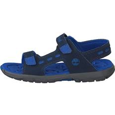 Timberland Blåa Sandaler Timberland Moss Jump Strap Sandal Black Iris Blå (EU 22)