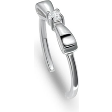 Giani Bernini Cubic Zirconia Bow Sterling Silver Toe Ring Sterling Silver