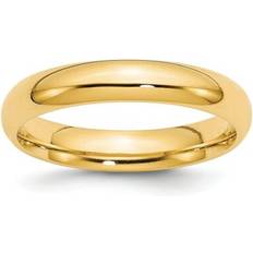 Anello nuziale - Oro Anelli Finest Gold mm 14K Yellow Gold Standard Comfort Fit Wedding Band